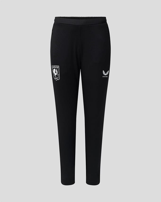 Fc Twente Training 26/27 Coaches Broek Met Zakken - Junior - Zwart