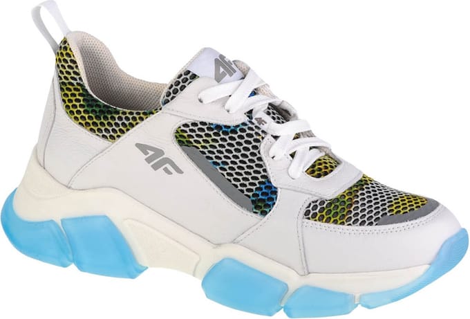 4F Wmn's Casual, Vrouwen, Wit, Sneakers, maat: 37
