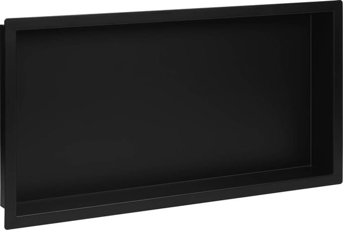 Saqu Shine inbouwnis 60x7x30cm mat zwart