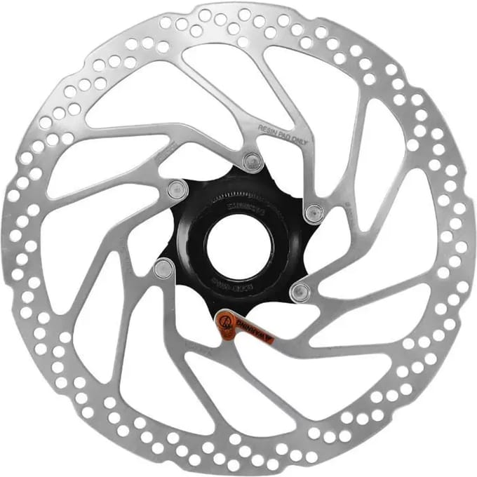 Shimano Remschijf Rt-em300 203 Mm Rvs Center-lock Zilver