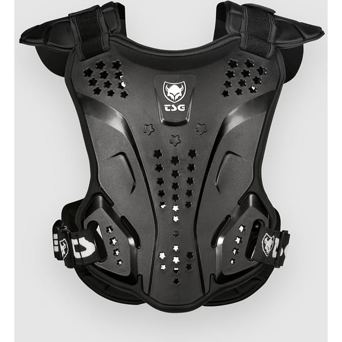 TSG Chest Guard Kids Protection Tops zwart
