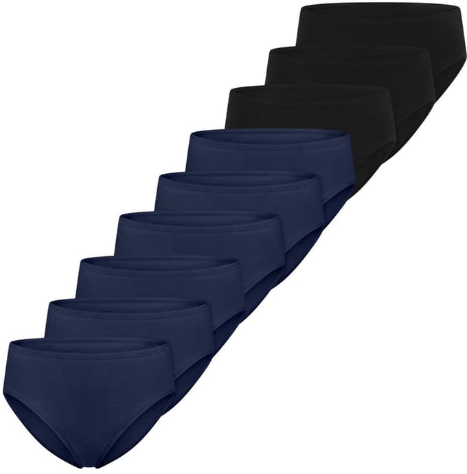 Schiesser Dames slip / onderbroek 9 pack Essentials Cotton