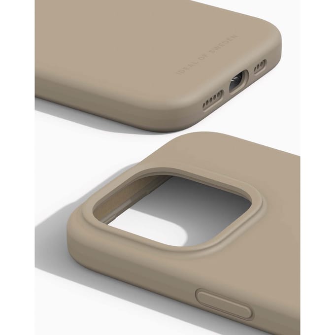 iDeal of Sweden Silicone Case geschikt voor Apple iPhone 15 Pro - Beige