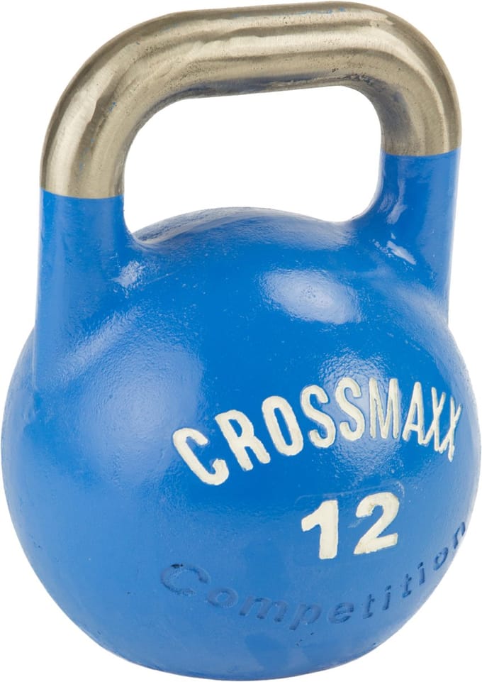 Lifemaxx Crossmaxx Competition Kettlebells - Blauw - 12 kg