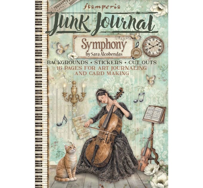 Stamperia Junk Journal Book "Symphony"
