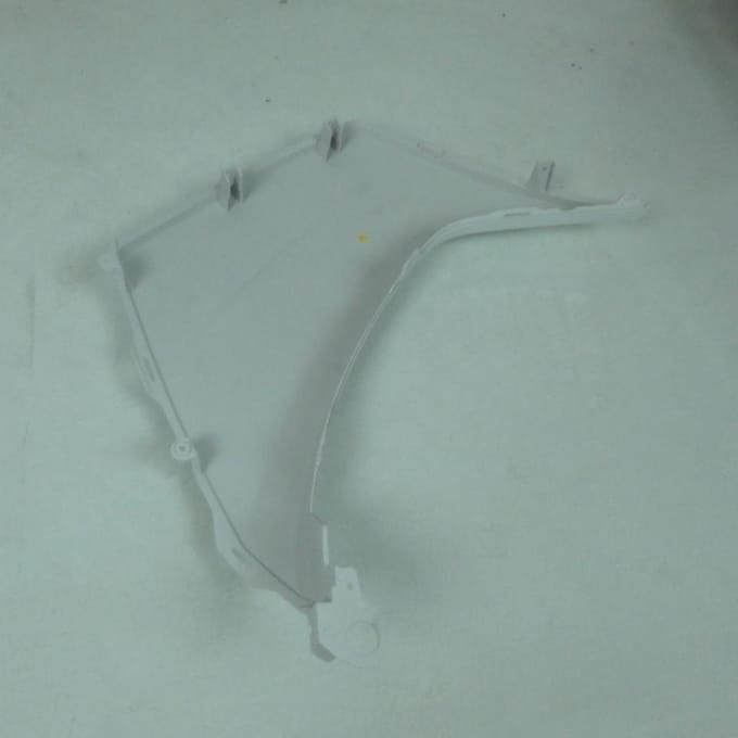 Cache latéral AVD pour scooter Peugeot 400 Metropolis 12781488738 Blanc Neuf
