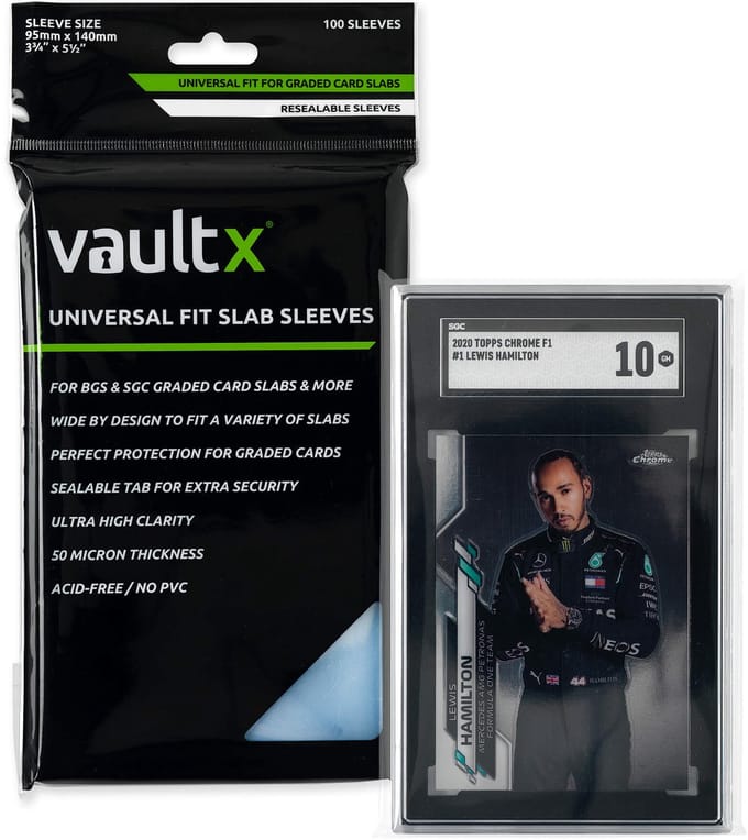 Vault X Universal Fit Slab Sleeves - Universele/100 Stuks
