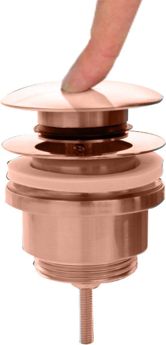 Best-Design Lyon clic-waste zonder overloop 5/4 rosé-mat-goud