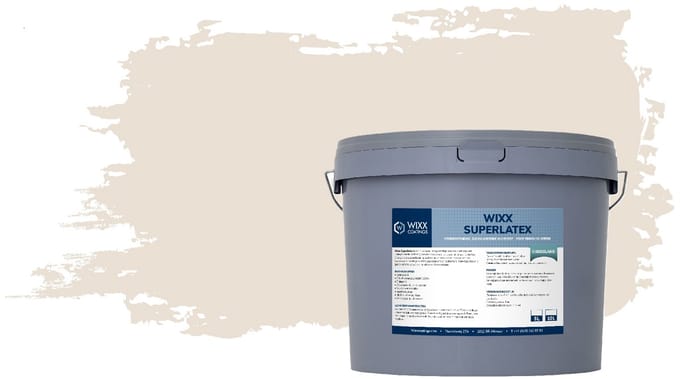 Wixx Superlatex Zijdeglans - 5L - RAL 9001 Crèmewit