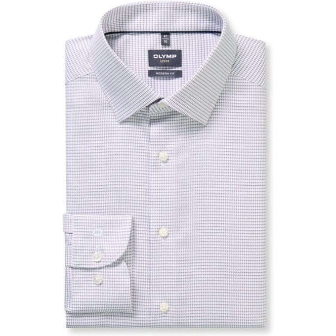 OLYMP Luxor Overhemd, Modern Fit, New Kent, Mauve