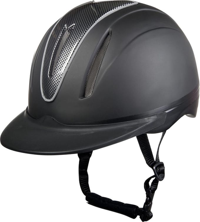 Cap -Carbon Art- matzwart XS= 48-54cm