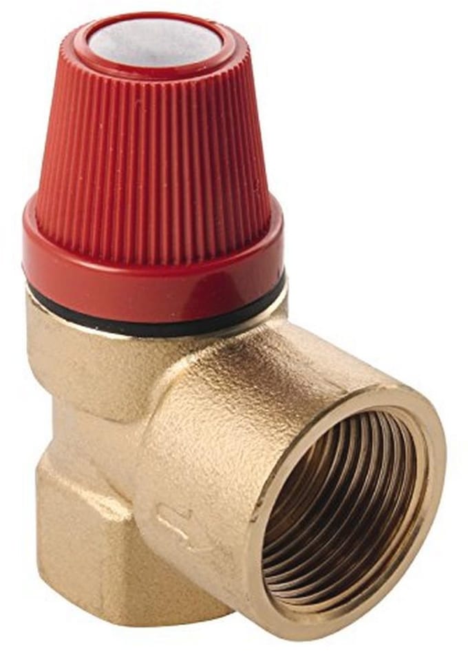 Veiligheidsventiel voor verwarmingssystemen - 2,5 bar - 1/2 inch