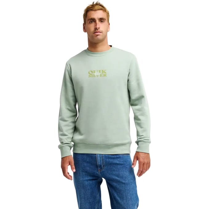 Quiksilver True Crew Sweatshirt Groen XL Man
