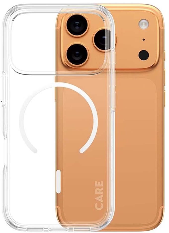 CARE by PanzerGlass Flagship Case Transparent Urban Explorer w. White MagSafe iPhone 17 Pro