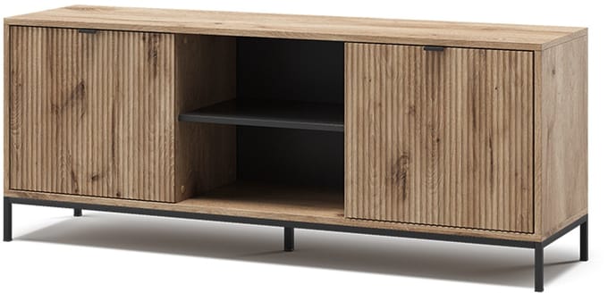 Vicco Eliza Lowboard – 150 x 60 cm met 2 deuren Viking Eik