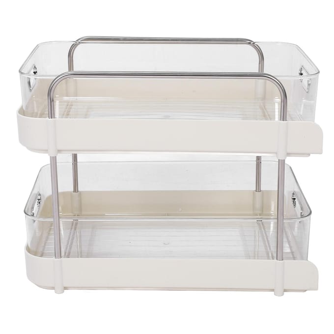 Opbergrek Organizer Multifunctioneel Cosmetica Snacks Display Opbergrek voor Keuken white