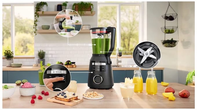 Bosch MMB6654B - Serie 6 Blender - Zwart