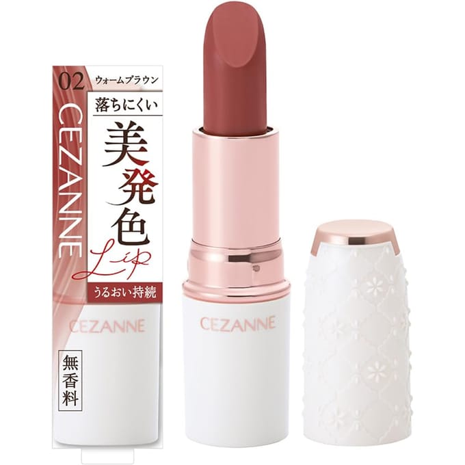 CEZANNE - Lasting Stay Lip Color 02 Warm Brown