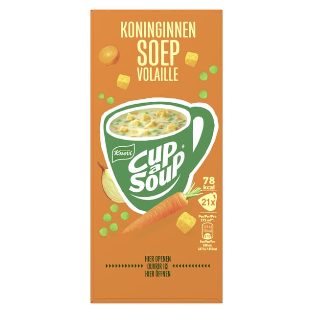 Knorr | Cup-A-Soup Koninginnen | 21 x 175 ml