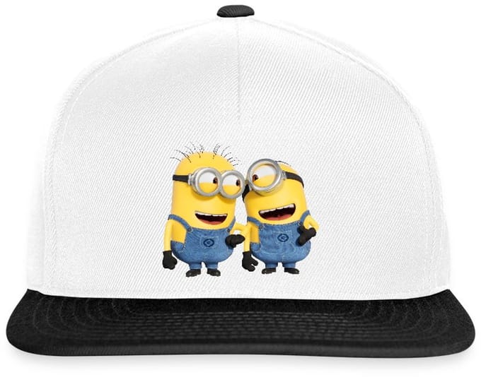 Minions Phil En Stuart Grappig Snapback cap