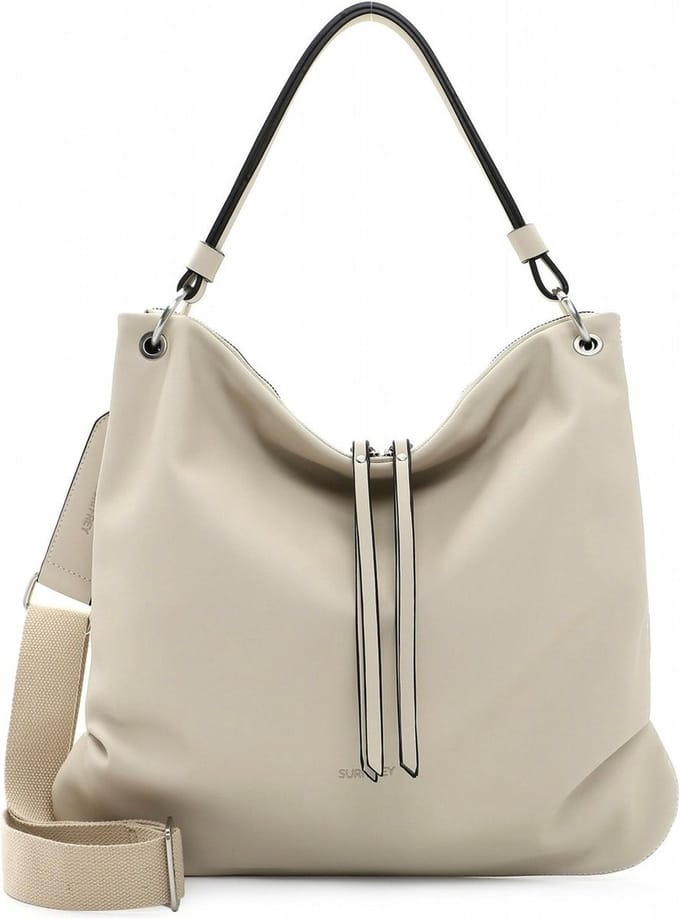 SURI FREY Schoudertas Resy Hobo Bag Ecru Beige