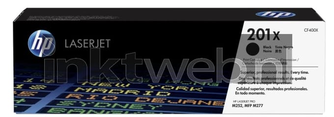 Tonercartridge hp cf400x 201x zwart