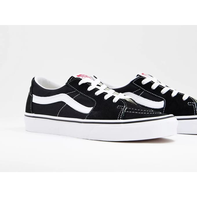 Vans Sk8-Low Zwart Wit Unisex Sneakers True-White VN0A4UUK6BT 40