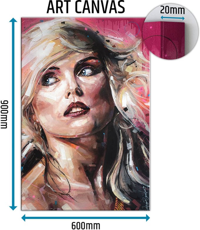Blondie canvas 60x90 cm