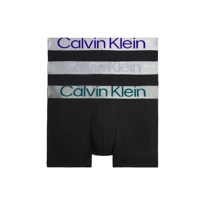 Calvin Klein 000nb3130a Bokser 3 Eenheden Zwart S Man