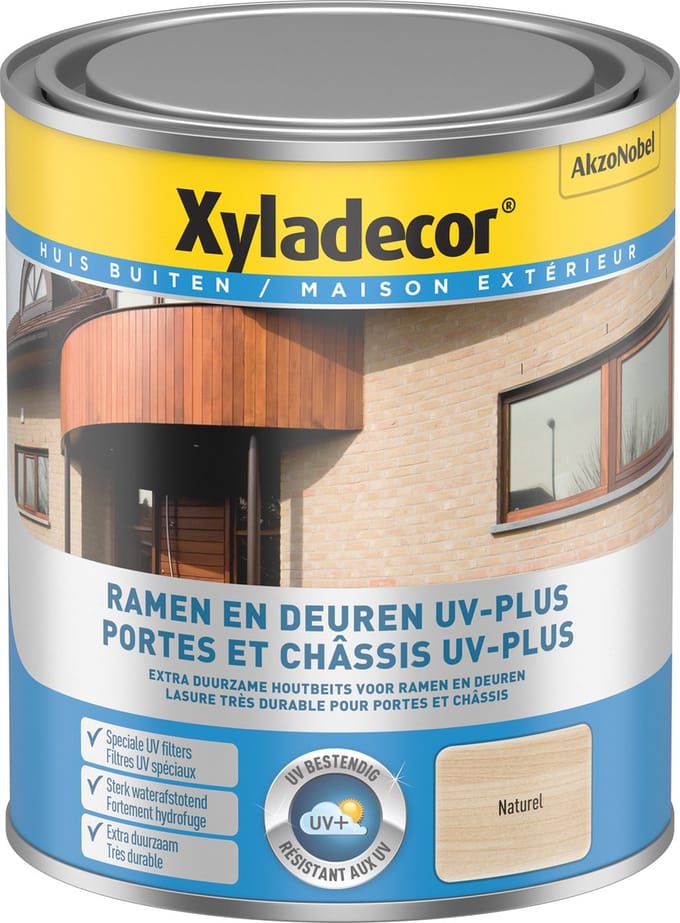 Xyladecor - Ramen & Deuren Uv-Plus - Naturel - 0,75 L