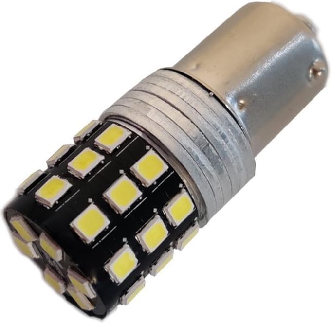 (BA15S) 1156 - 2835 - 33SMD - Wit - 10-30V