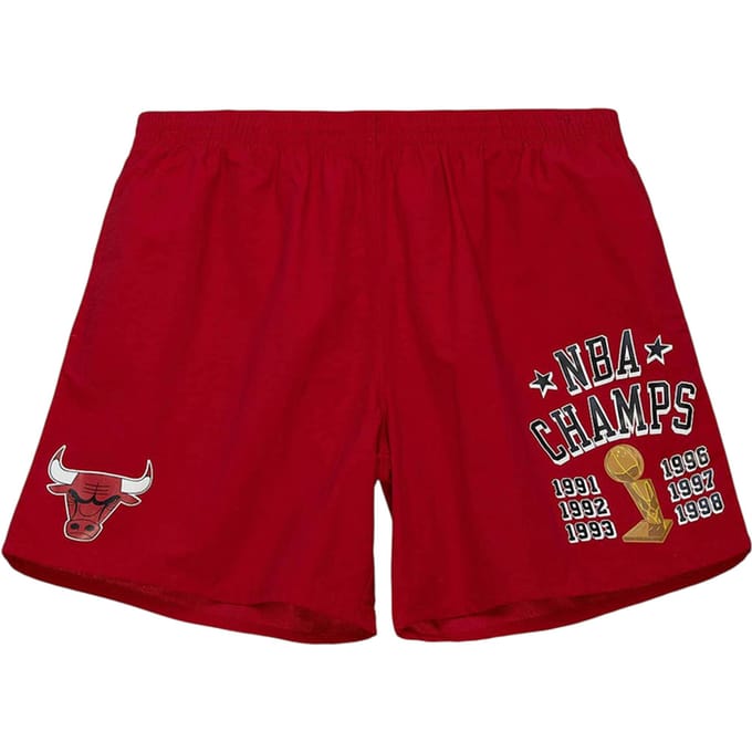 Mitchell And Ness NBA Chicago Bulls Heritage Korte Broek Rood