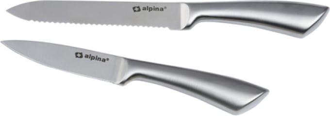 Alpina Messenset 2-delig - RVS - Schilmes en Universeel mes