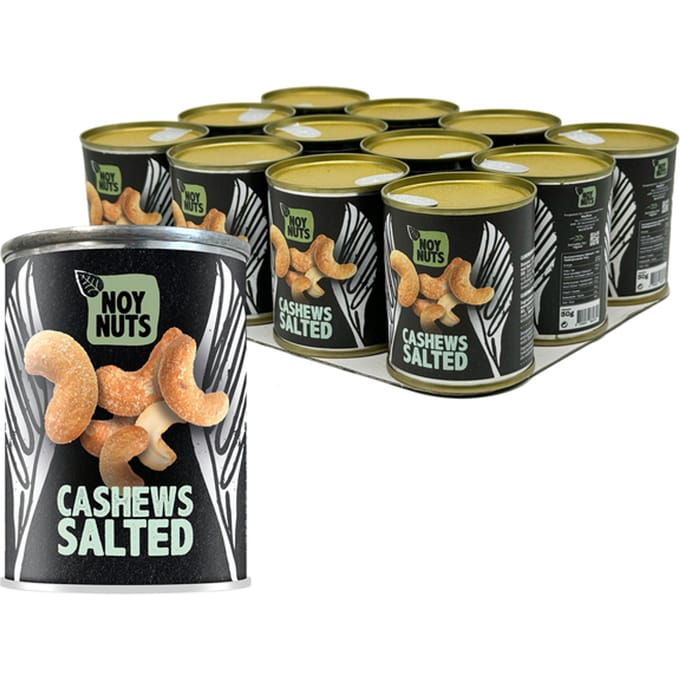 Cashewnoten NoyNuts gezouten blik 40 gram