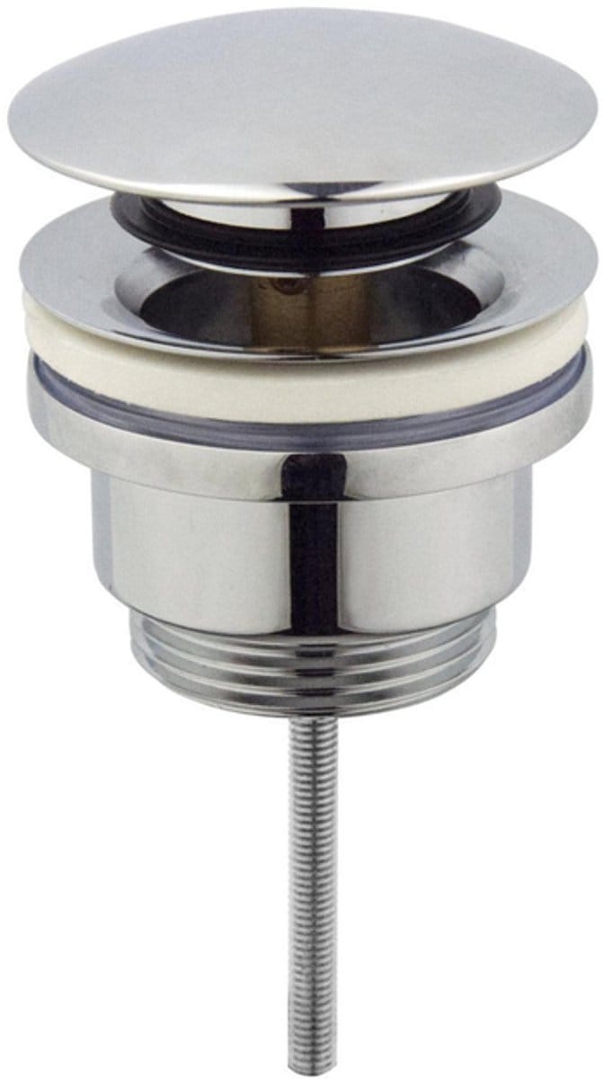 FugaFlow Eccelente Arredo Klikwaste - Luxe Click - waste 5/4" laagmodel chroom