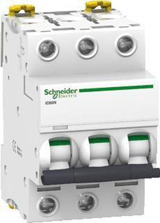 Schneider Electric IC60N 3P D50A 6kA MCB Aardlekschakelaar - A9F75350