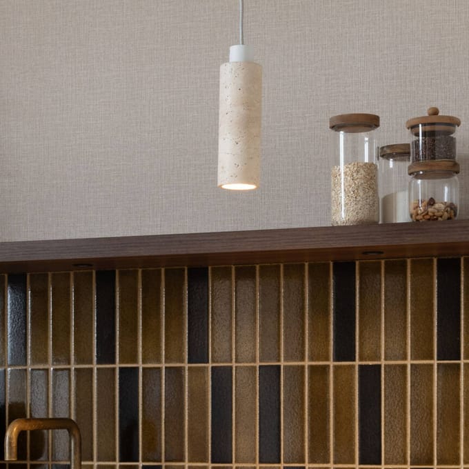it's about RoMi Hanglamp Tivoli - Wit - Ø12cm - Modern - Hanglampen Eetkamer, Slaapkamer, Woonkamer