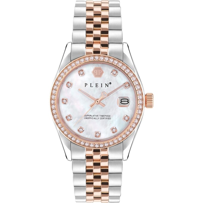 Philipp Plein Date Superlative PWYAA0223 Horloge - Staal - Multi - Ø 34 mm