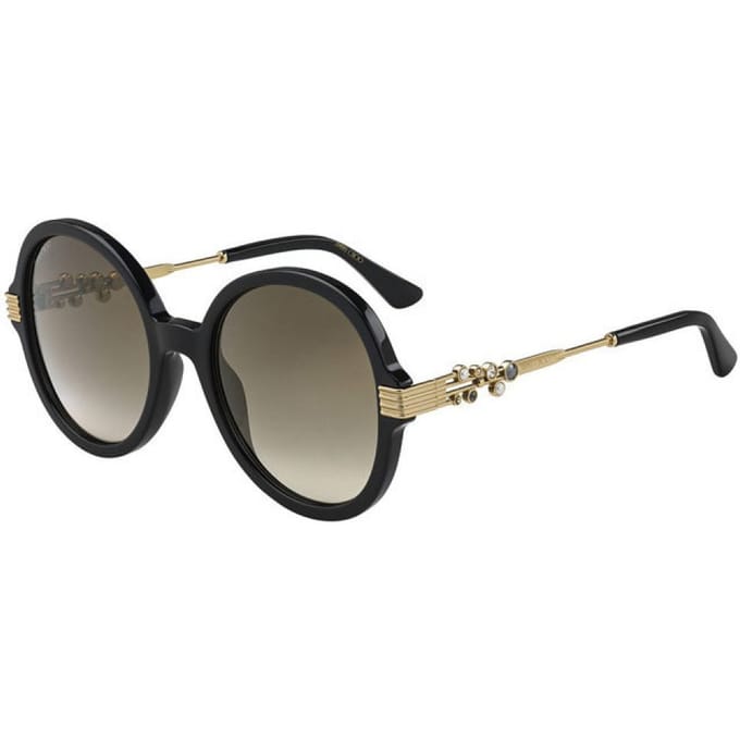 Jimmy Choo AMADA/S 807 BLACK Zonnebril Dames 56x19x145