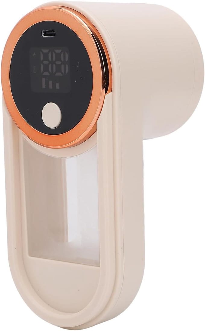 Pluisverwijderaar Kleding - Stofscheerapparaat - Kleding Verzorgen - 6-Blads Cutter - 14.5 cm - Wit