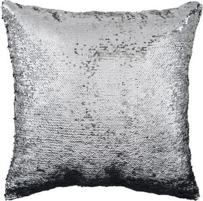 Balvi Kussen Magic 40 X 40 Cm Polyester Zwart/zilver