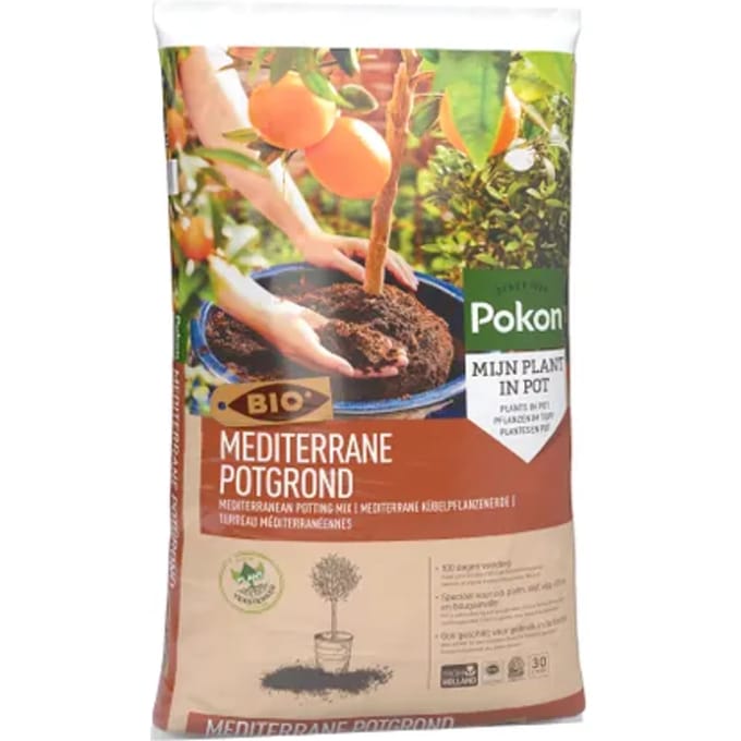 Pokon Mediterrane Grond Bio 30l