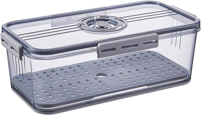 Broodtrommel met Timer - Verse Brood Opslag - Brood Langer Vers - Instelbare Luchtcirculatie