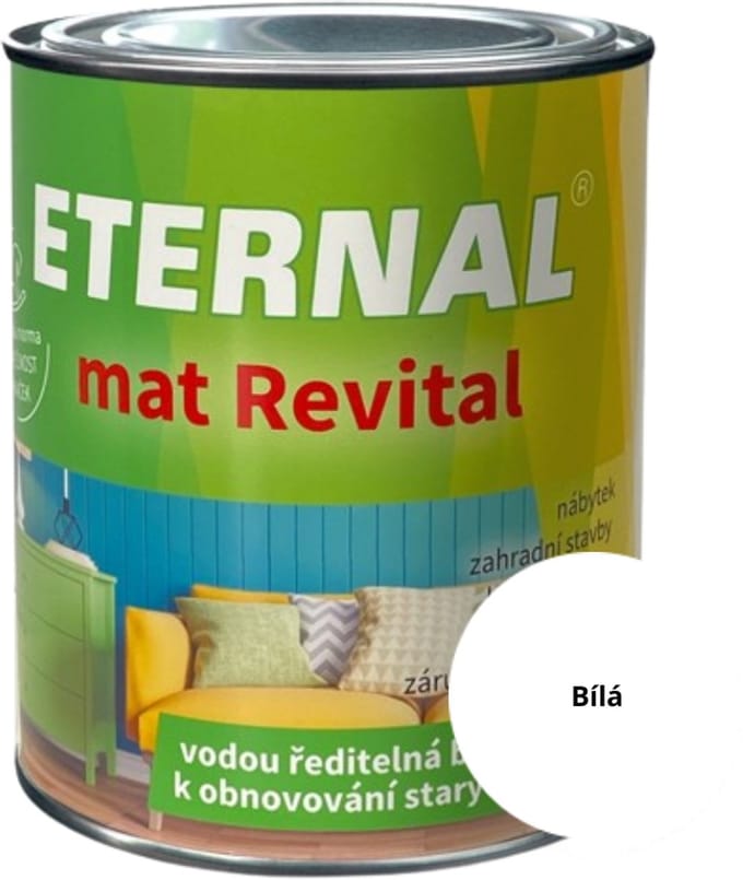 Eternal MAT Revital 0,7 kg, Wit (RAL9003)