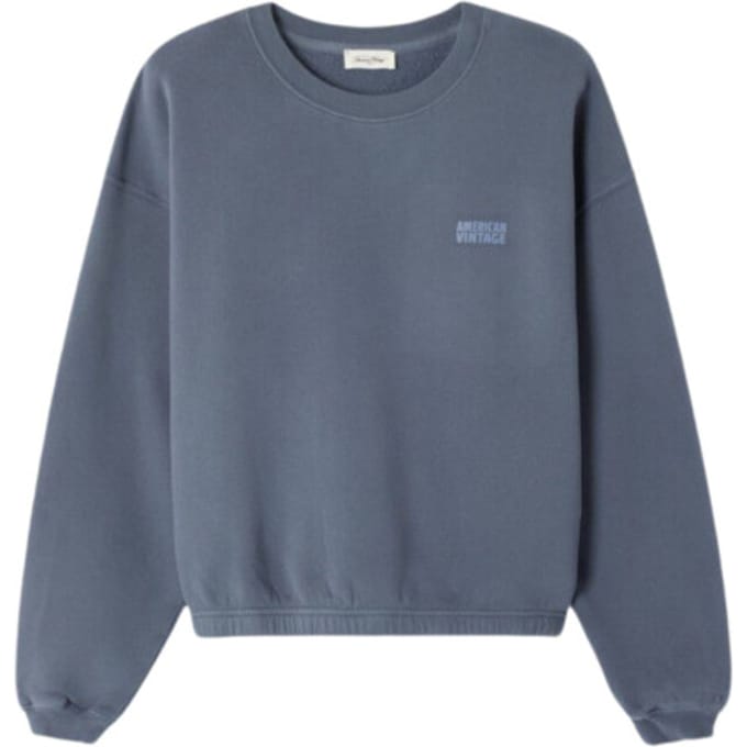 American Vintage Izubird Sweaters Grijs Izu03ah25