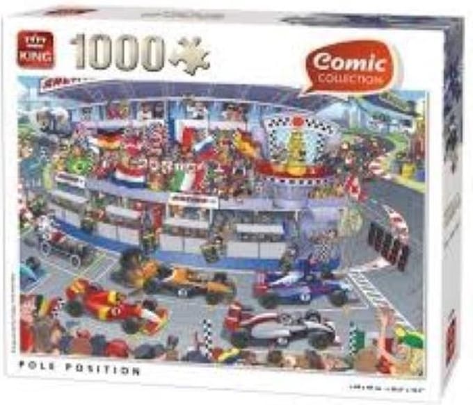 King puzzel Pole position - 1000 stukjes