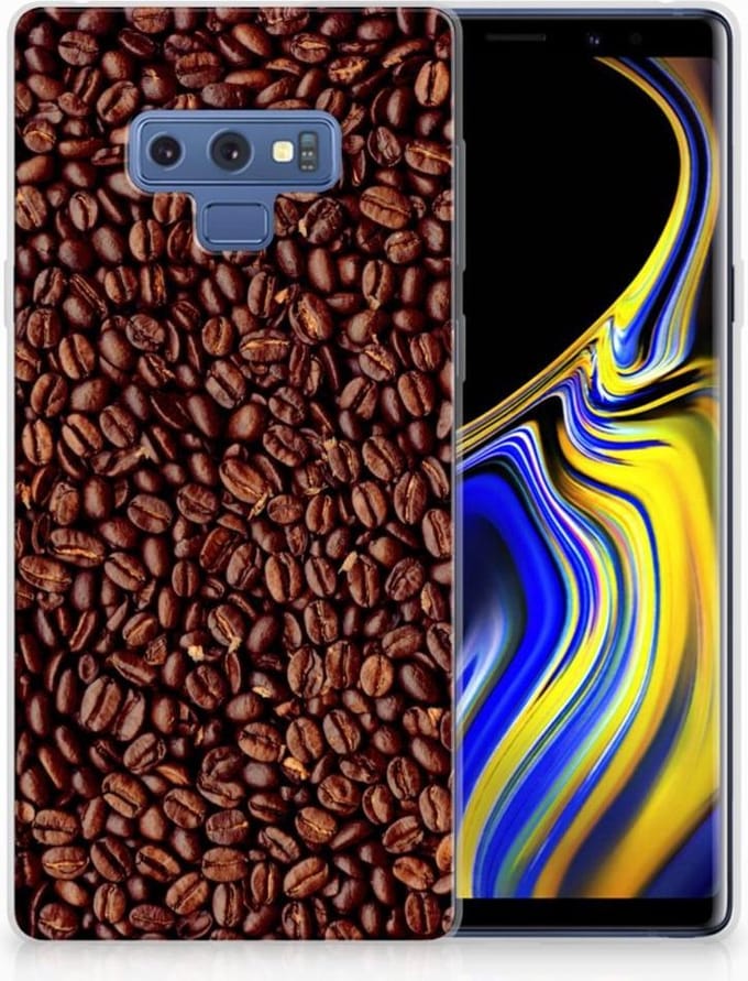 Samsung Galaxy Note 9 Siliconen Case Koffiebonen