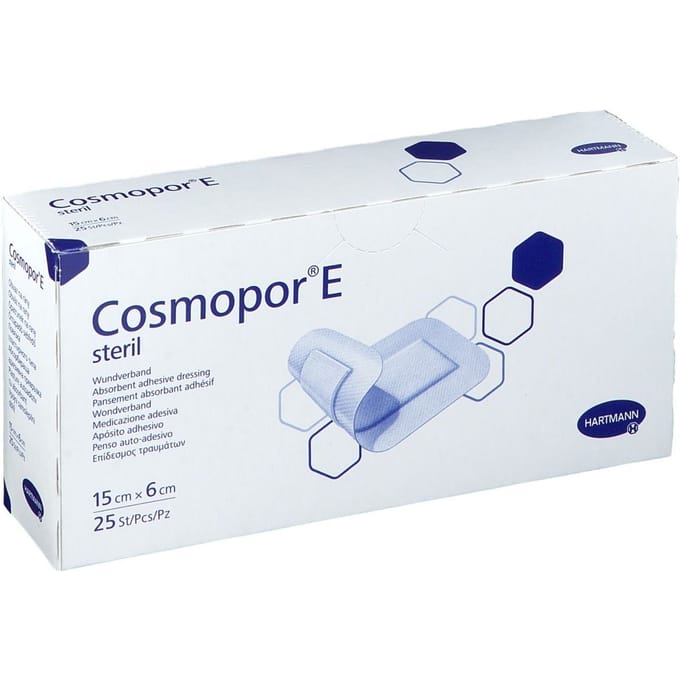 Hartmann Cosmopor E Steriel Verband 15 x 6cm 900872 25 Pleister