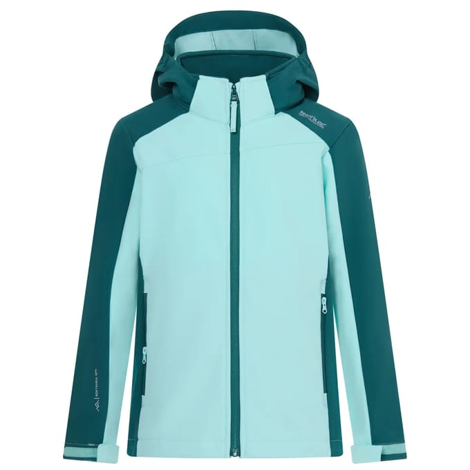 Regatta Haydenbury Softshelljack Blauw 10 Years Kinderen