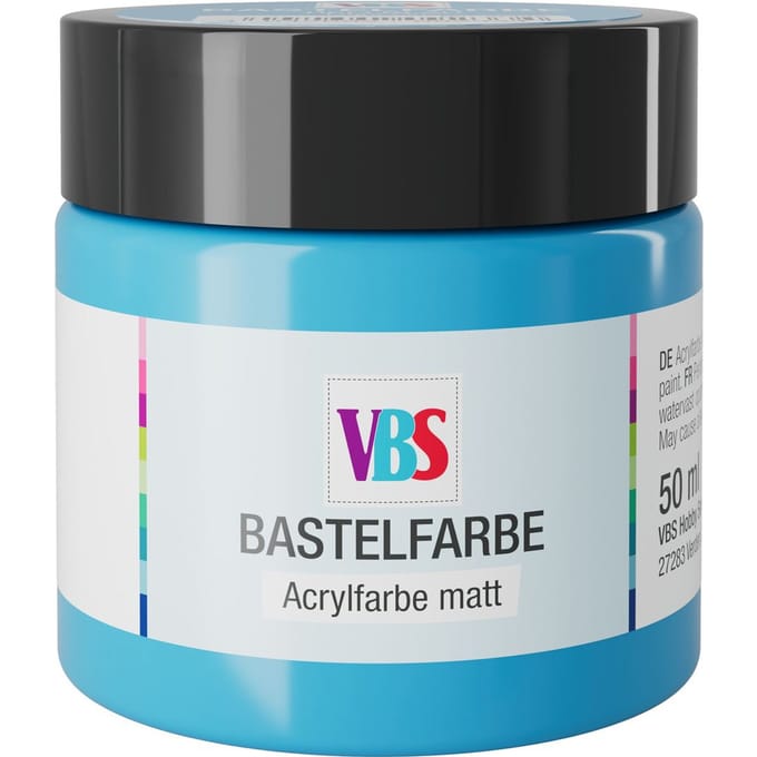 VBS Knutselverf, 50 ml - Lichtblauw
